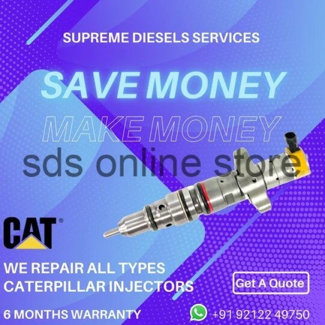 Caterpillar Fuel Injectors For Cat C27,C30,C32 Engines