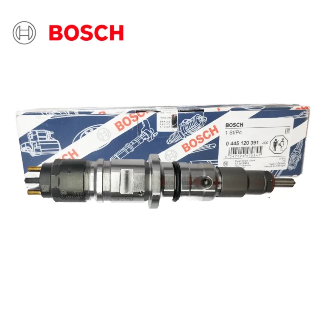 Bosch 0445120391 Common Rail Fuel Injector For Weichai Heavy Trucks