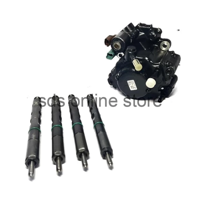 Delphi JCB CR injectors & CR High pressure Pump for JCB 4DX BACKHOE LOADER