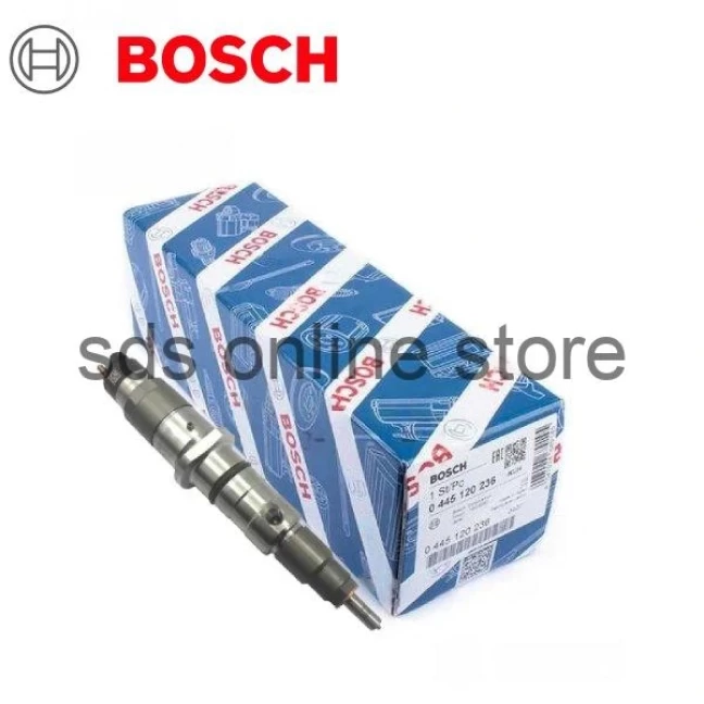 BOSCH 0445120236 CR Fuel Injectors For KOMATSU PC300-8 PC359-7