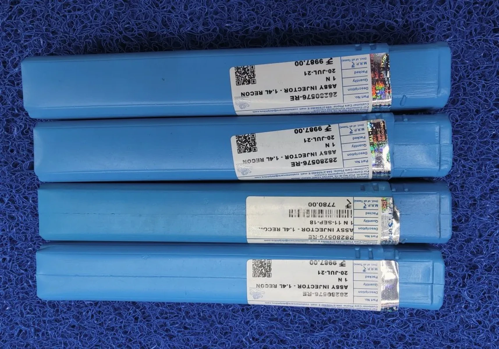 Delphi TVS Common Rail Injector 28280576 for Tata Indigo, Manza & Ace 1.4L / 1.05L